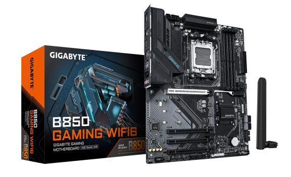 Gigabyte - AM5, AMD B850, 4x DDR5 OC up to 8200MT/s ,PCIe EZ-Latch Plus : PCIe slots with Quick Release Design_0