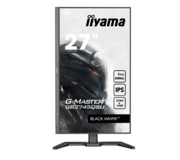 Monitor 27" Iiyama GB2745QSU-B2 IPS 2560x1440/100Hz/1ms/HDMI/DP/USB/pivot_1