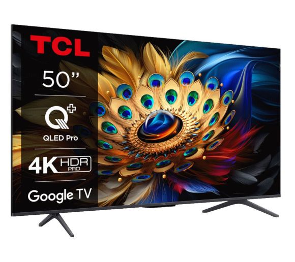 TCL - Televizor TCL 50C655/QLED/50"/4K HDR PRO/Google TV/crna_2