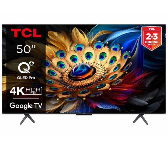 TCL - Televizor TCL 50C655/QLED/50"/4K HDR PRO/Google TV/crna_19