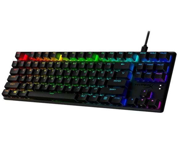 Tastatura HYPERX Alloy Origins PBT - Aqua Mehanicka/crna_2
