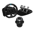 Logitech - Logitech G923 Trueforce Gaming Racing Wheel + Logitech Shifter_small_0