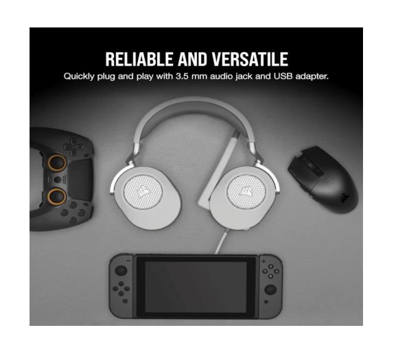 Corsair - Slušalice CORSAIR HS65 SURROUND ŽICNE/CA-9011271-EU/bela_1