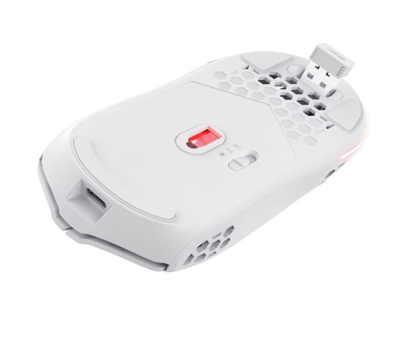 Trust - Miš TRUST GXT929 HELOX Bežicni lightweight/bela_2