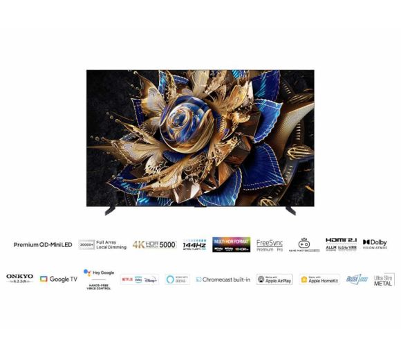 TCL - Televizor TCL 115X955Max/MiniLED/115"/4K/144Hz/Google TV/crna_2