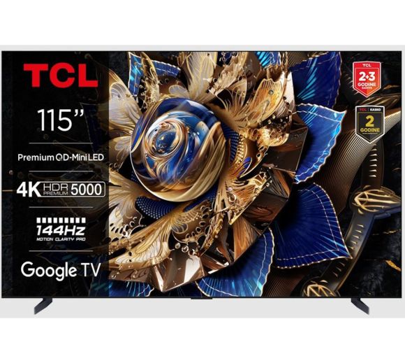TCL - Televizor TCL 115X955Max/MiniLED/115"/4K/144Hz/Google TV/crna_3