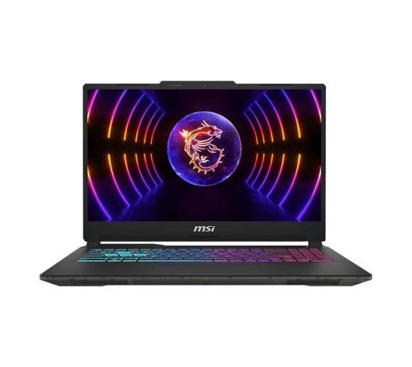 MSI - Cyborg 15 A13VE (Translucent Black, Metal Top) 10-Core i7-13620H (6P+4E) 4.9GHz/24MB 16GB DDR5 512GB-SSD-M.2-NVMe 15.6`` FHD IPS AG (1920x1080) 45%-sRGB 144Hz 720p RTX-4050/6GB GLan WiFi6 BT5.3 HDMI Blue-Backlite 53.5Wh DOS_0