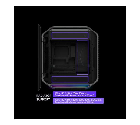 Cooler Master - COSMOS Alpha Silver Gaming kućište (C700-KGNN-S00) sivo _3
