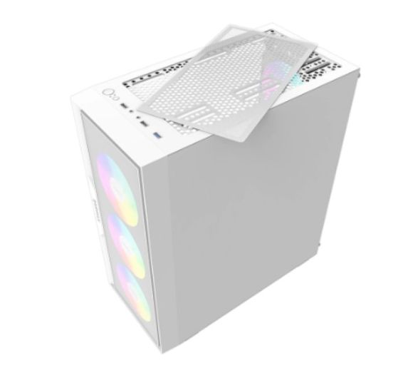 Raidmax - Kućište Raidmax Vector 159 ARGB 4x 120mm 650W, Belo_3