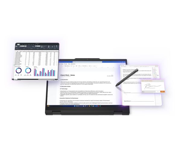 Lenovo - ThinkPad T14s 2-in-1 G1 Core Ultra 7 255U (12C (2P+8E+2LPE)/14T, up to 5.2GHz, 12MB), 32GB (int) DDR5, SSD 512GB, 14`` WUXGA (1920x1200) IPS 500n Low Power TOUCH, Pen, Intel Graph, Wi-Fi7, BT, HDMI, 2xTB4, KybUK BL, FPR, SCR, Cam5.0MP+IR, 58Wh, Win 11 Pro_0