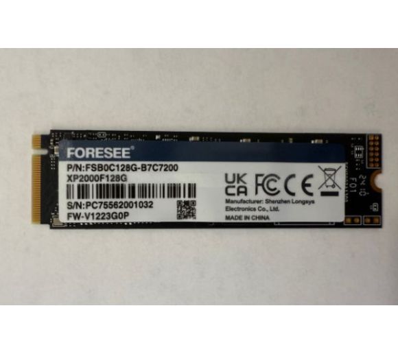 SSD Foresee 128GB M.2 2280 FSB0C128G-B7C7200 BULK_0