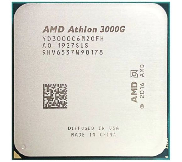 CPU AM4 AMD Athlon 3000G 2C/4T 3.5GHz, 5MB, YD3000C6M2OFH_0