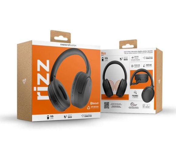 ENERGY SISTEM - Black Rizz slušalice crne (M45967) _3