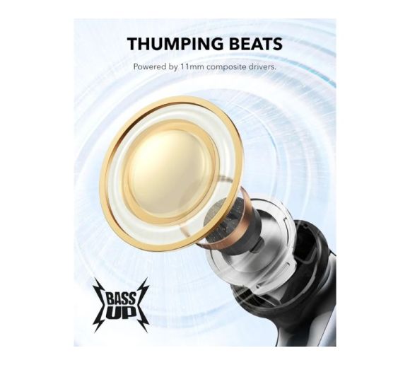 Soundcore P40i TWS BT bubice sa mikrofonom crne _2