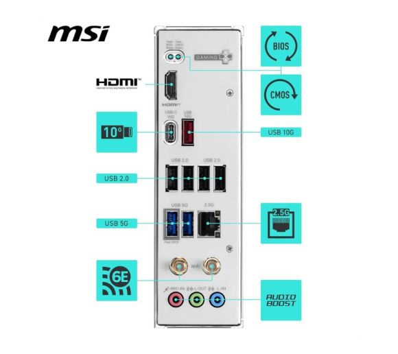 MSI - B840M GAMING PLUS WIFI6E matična ploča_6