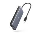 USB-C Data Hub, 8u1 Multiport, PD 85W, 10Gbps crni _small_1