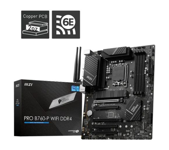 MSI - PRO B760-P WIFI DDR4 matična ploča_4