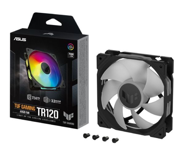 Asus - TUF GAMING TR120 ARGB BLACK EDITION ventilator _6