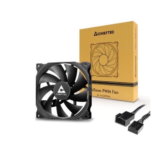Chieftec - Ventilator ZF-1425PWM 140mm x 140mm x 25mm _4
