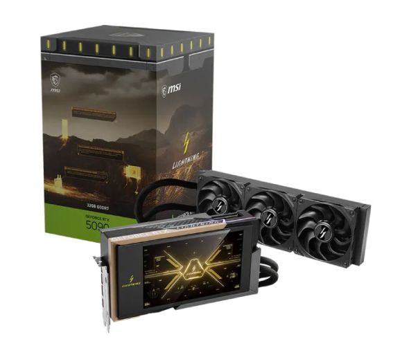 MSI - GeForce RTX 5090 32G LIGHTNING Z grafička karta_1
