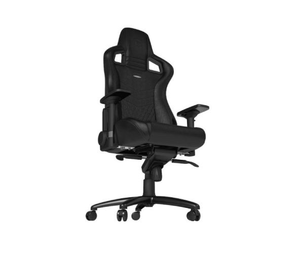 EPIC Real Leather Gaming stolica crna _4