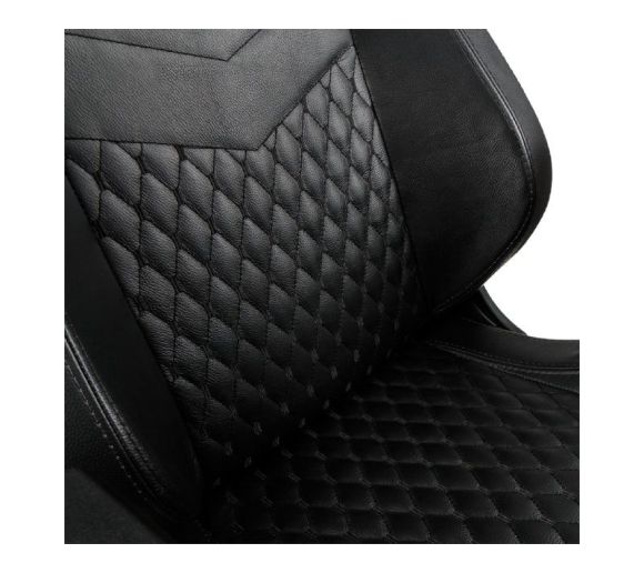 EPIC Real Leather Gaming stolica crna _5