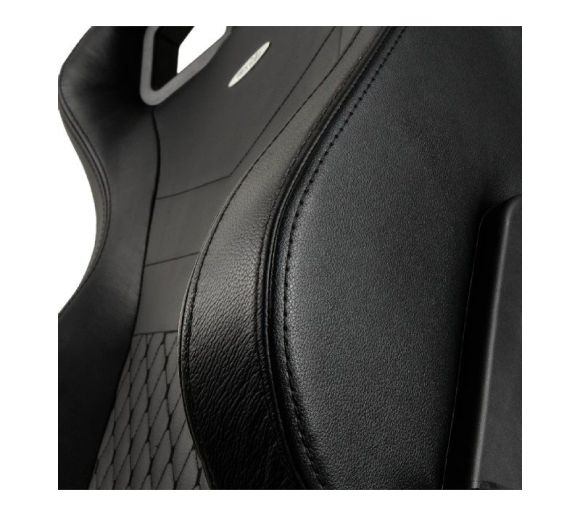 EPIC Real Leather Gaming stolica crna _7