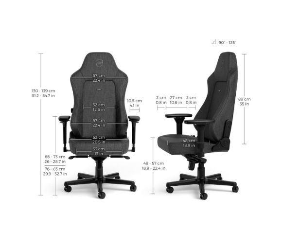 HERO TX Gaming stolica antracit _0