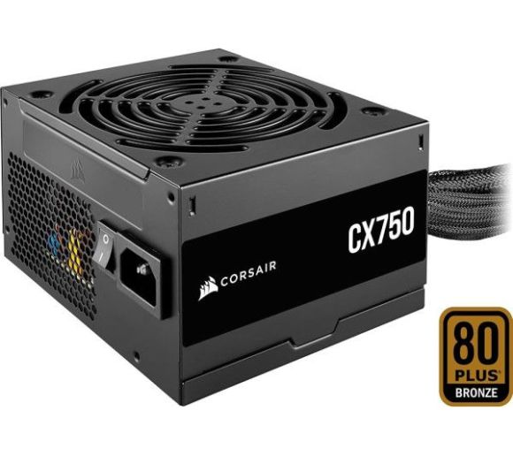 Corsair - Napajanje 750W Corsair CX750 80+ Bronze Crno, CP-9020279-EU Bulk_0