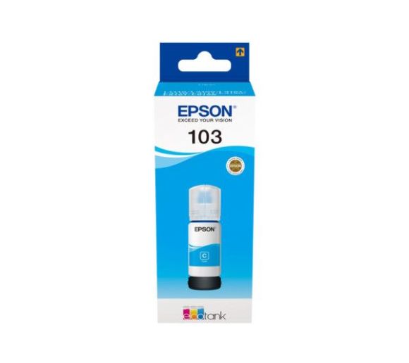 EPSON - Mastilo Epson 103 cyan L1110/L1210/L1250/L3210/L3110L3150/L3250/L3251 65ml_0