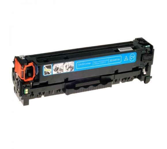 Toner CC531A Printermayin cyan CP2025n/CM2320nf/M351a/M375nw/M451dn/M475dn/M476n_0