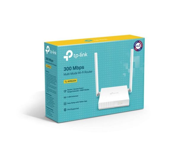 TP-Link - LAN Router TP-LINK TL-WR820N WiFi/300Mb/s /1xWAN/2xLAN_3