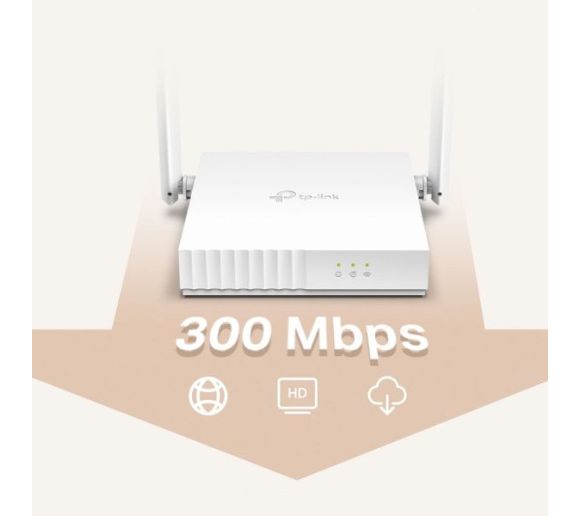 TP-Link - LAN Router TP-LINK TL-WR820N WiFi/300Mb/s /1xWAN/2xLAN_4