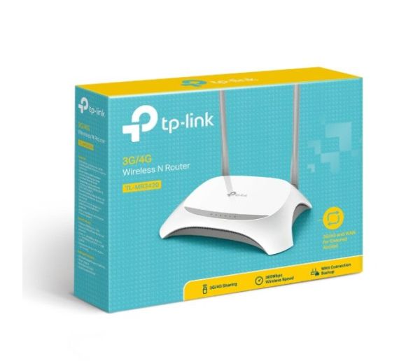 TP-Link - LAN Router TP-LINK TL-MR3420 3G/4G Wireless N_4
