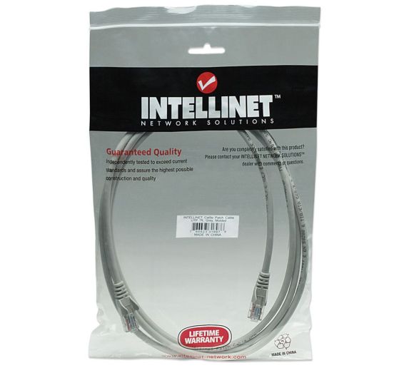 Intellinet - LAN UTP kabl intellinet 318976 Cat5e CCA/Sivi/2m_1