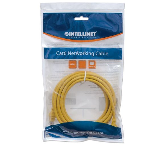 Intellinet - LAN UTP kabl intellinet 342353 Cat6 CCA/Žuti/1,5m_1