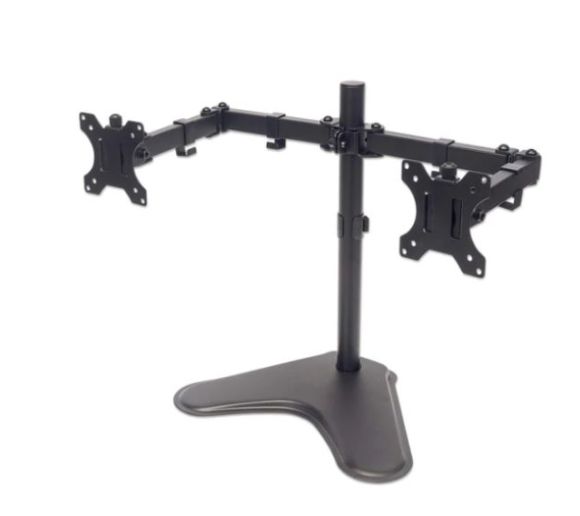 Manhattan - Stoni nosač za dva monitora Manhattan 461559 13"-32"_0