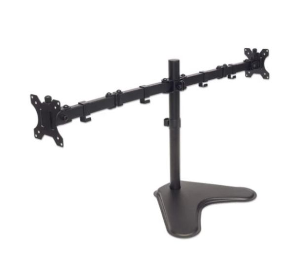 Manhattan - Stoni nosač za dva monitora Manhattan 461559 13"-32"_1