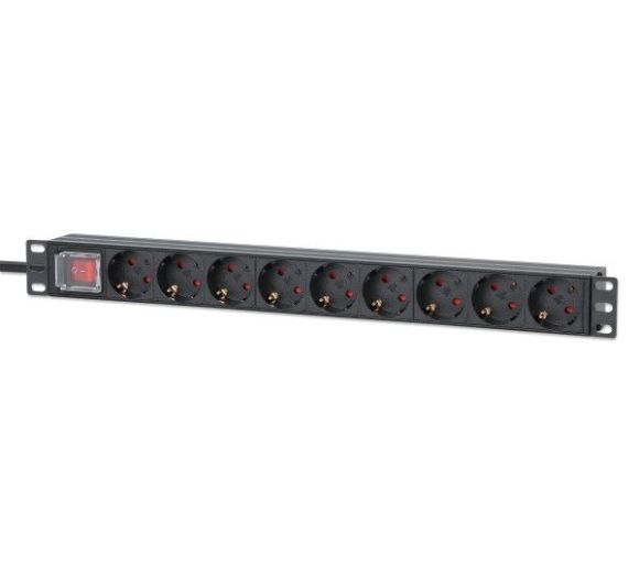 Intellinet - PDU kabl Intellinet 715133 19"/1U sa 9 utilnica/prekidač/2m_0