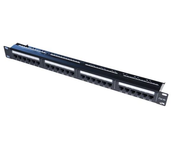 Patch panel OWIRE 19"/1U Cat6/24 port_0