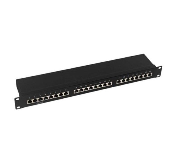Patch panel OWIRE 19"/1U Cat6A/FTP/24 port_0