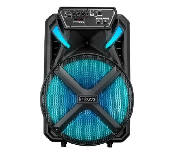 Zvučnik Mikado MD-BT123 30W, USB, Bluetooth, micro SD + mikrofon crni_0