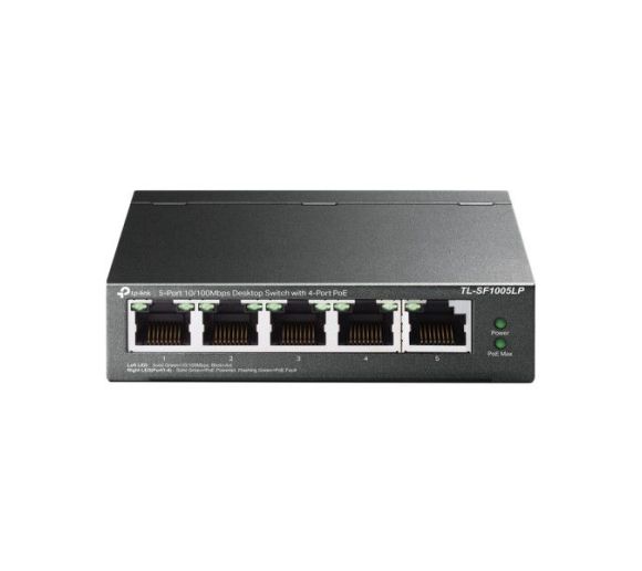 TP-Link - LAN Switch TP-LINK TL-SF1005LP 10/100 5port (4 PoE)_0