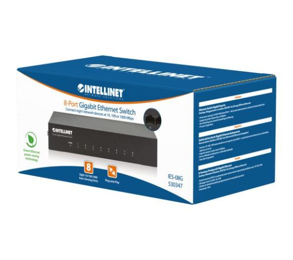Intellinet - LAN switch Intellinet 530347 10/100/1000 8port/metalni_2