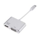 Stars Solutions - Adapter Stars Solutions USB-C na HDMI/VGA sivi_small_0