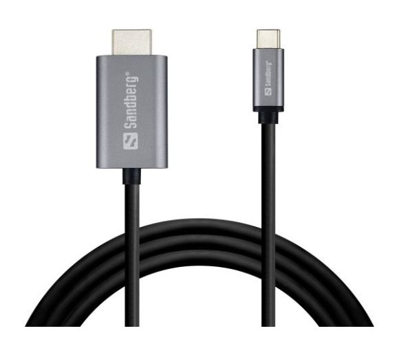 Kabl Sandberg USB C - HDMI 4K 136-21_0