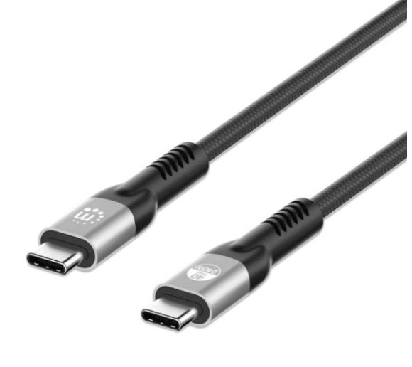 Manhattan - Kabl Manhattan 356381 USB-C M/M 3.1/8K/60Hz/Thunderbolt 4/40Gbps/PD/2m_0