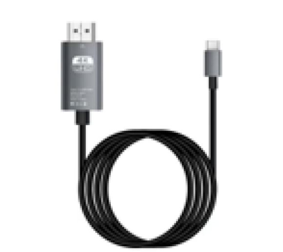 Stars Solutions - Kabl Stars Solutions USB-C na HDMI M/M crni 2m_0