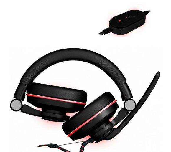 Slusalice sa mikrofonom EpicGear Sonorouz SE 7.1 USB crno crvene_1