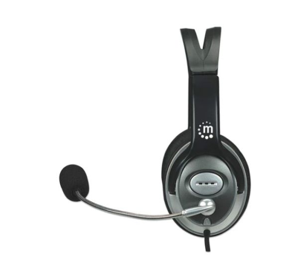 Manhattan - Slušalice sa mikrofonom Manhattan Classic 175555, black_3